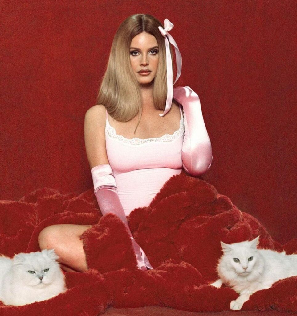 Lana Del Rey for SKIMS 2024 Valentine’s Day Campaign